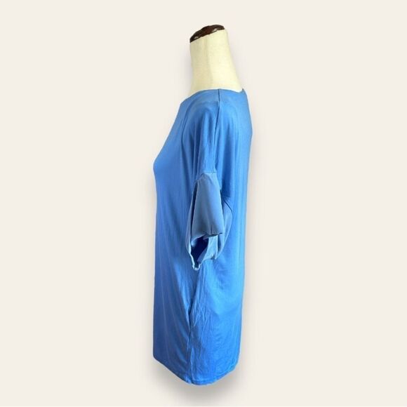 🟢 Cos Blue Stretchy Tunic size Small - Picture 2 of 10